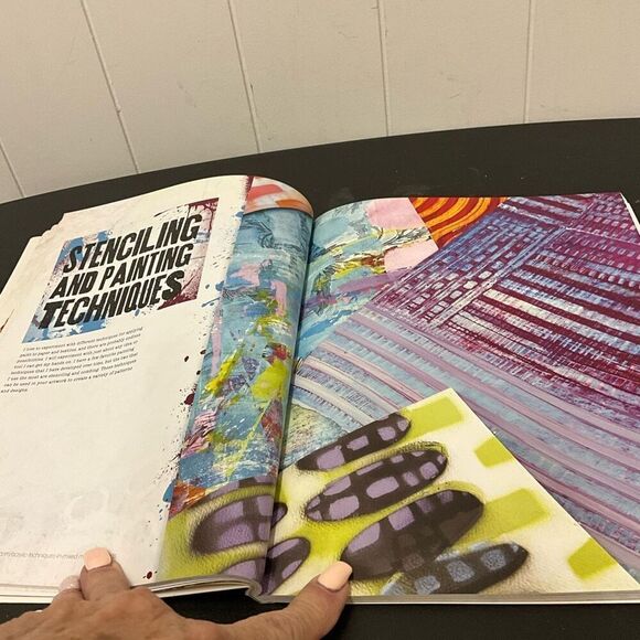 Acrylic Techniques in Mixed Media - Scribble, Stencil, Stamp by Roxeanne Padgett - Picture 10 of 16